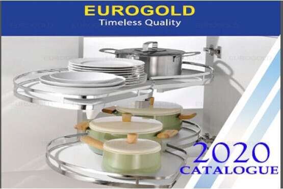 Bảng giá phụ kiện tủ bếp, tủ áo quần Eurogold, catalogue  Eurogold 2020