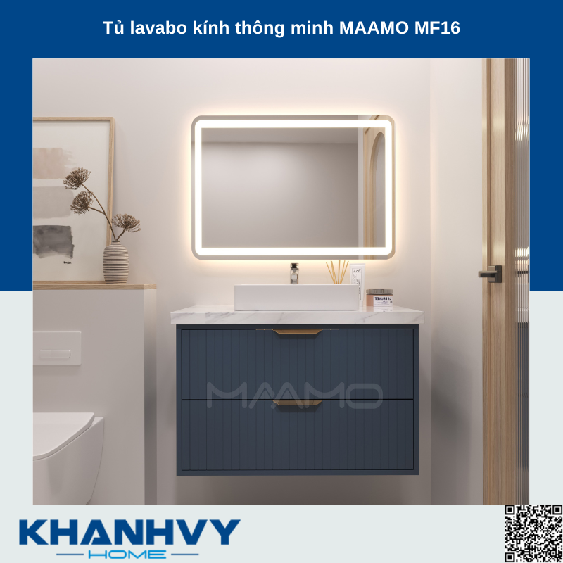 Tủ lavabo kính thông minh MAAMO MF16