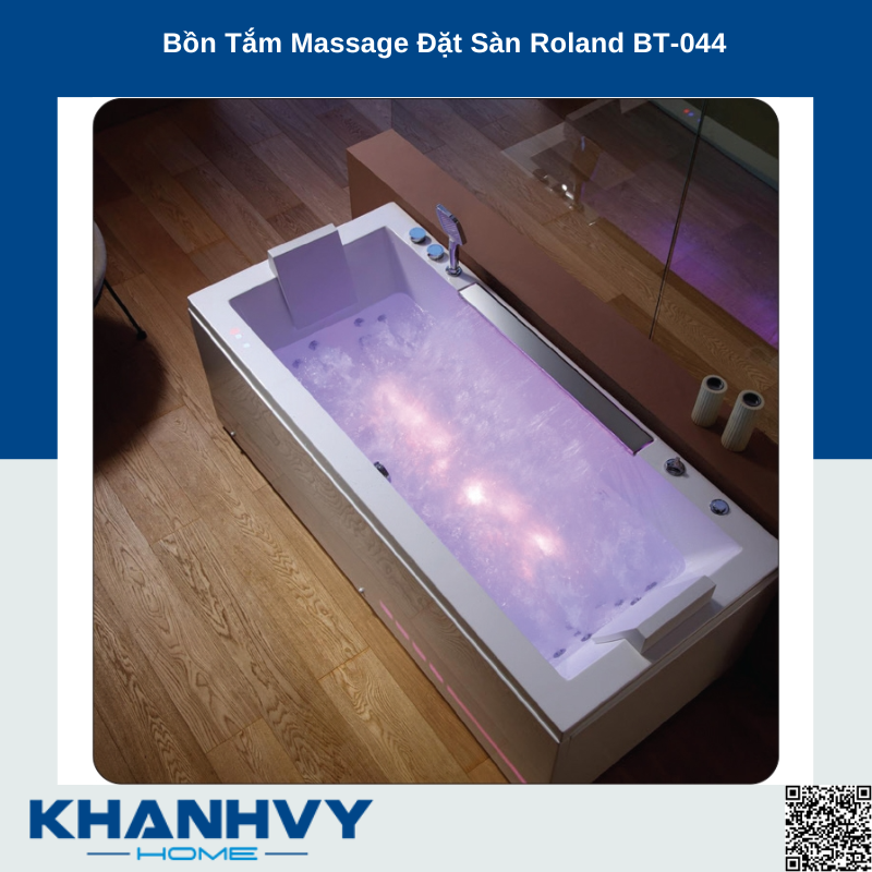 Bồn Tắm Massage Đặt Sàn Roland BT-044