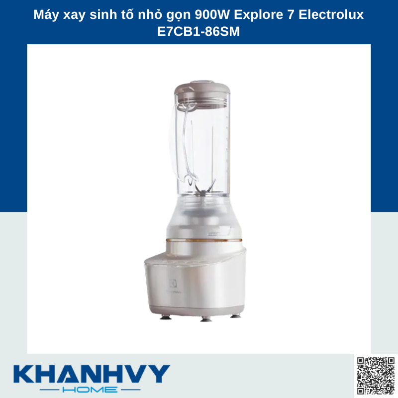 Máy xay sinh tố nhỏ gọn 900W Explore 7 Electrolux E7CB1-86SM KM Đồng Nai