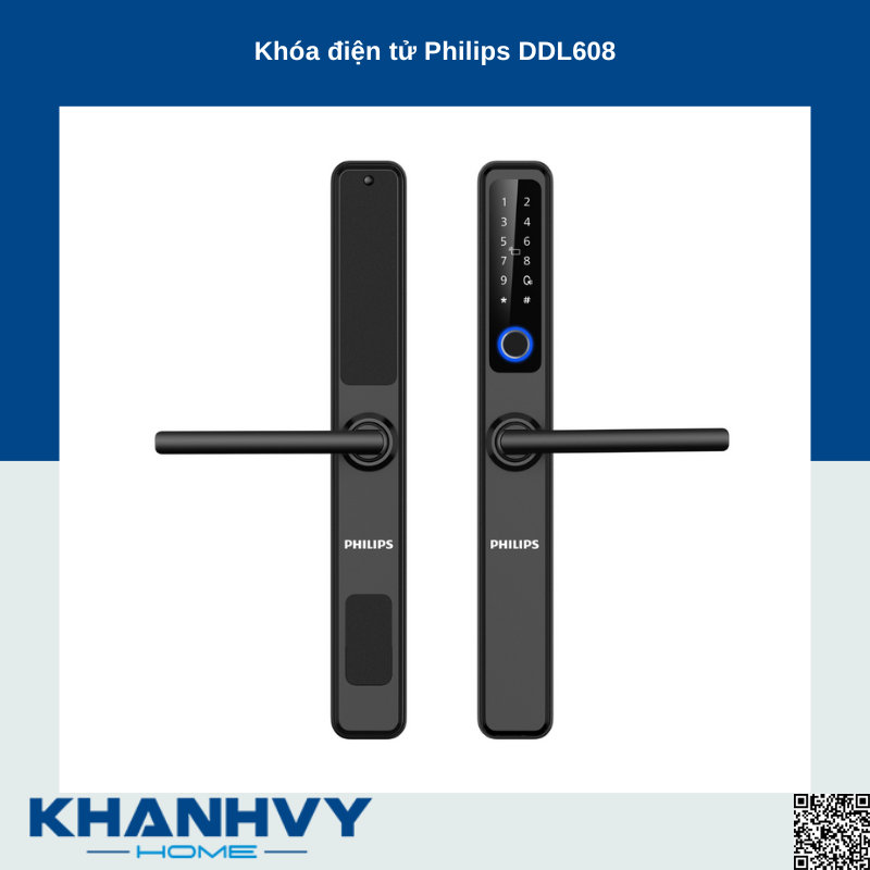 Khóa điện tử Philips DDL608