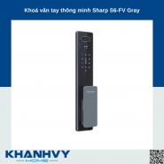 Khoá vân tay thông minh Sharp S6-FV Gray