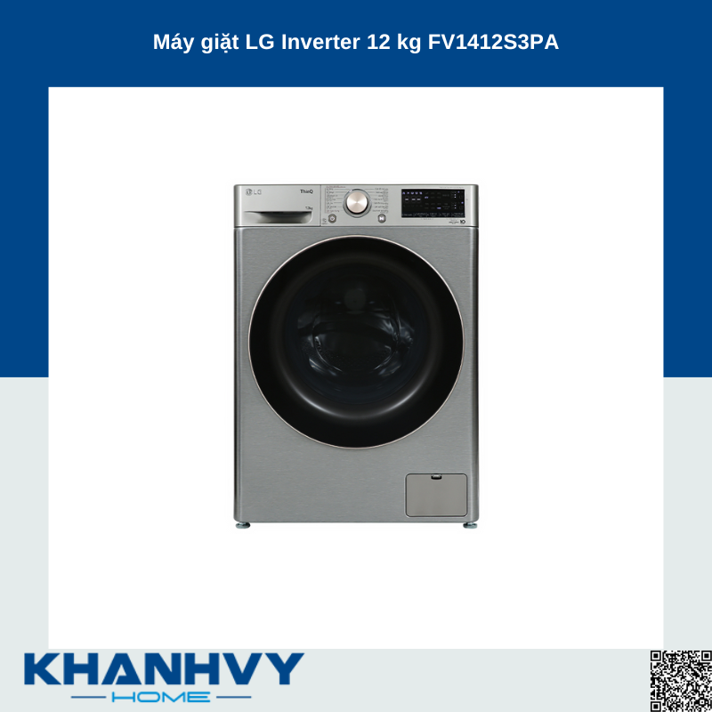 Máy giặt LG Inverter 12 kg FV1412S3PA