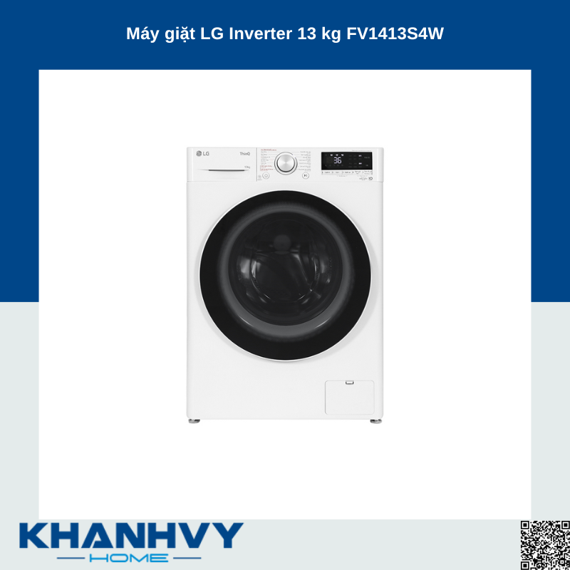 Máy giặt LG Inverter 13 kg FV1413S4W