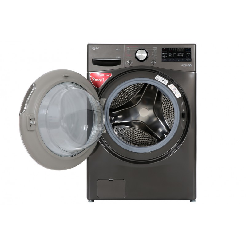 Máy giặt sấy LG Inverter giặt 15kg /sấy 8kg F2515RTGB