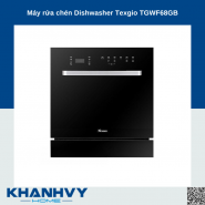 Máy rửa chén Dishwasher Texgio TGWF68GB