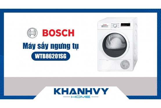 Sử Dụng Máy Sấy Ngưng Tụ Bosch WTB86201SG Series 4 Như Một Chuyên Gia: Những Mẹo Vàng Không Thể Bỏ Qua