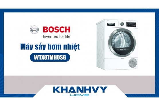 Tối Ưu Hóa Quy Trình Với Máy Sấy Bosch WTX87MH0SG: Hướng Dẫn Sử Dụng Chi Tiết