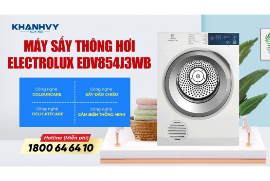 Hướng Dẫn Sử Dụng Máy Sấy Electrolux EDV854J3WB: Tận Hưởng Cuộc Sống Hiện Đại