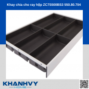 Khay chia cho ray hộp ZC7S500BS3  Hafele 550.80.704
