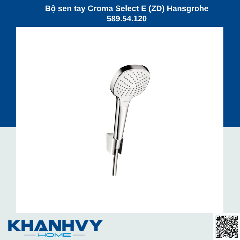 Bộ sen tay Croma Select E (ZD) Hansgrohe 589.54.120