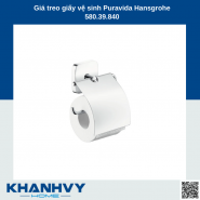 Giá treo giấy vệ sinh Puravida Hansgrohe 580.39.840