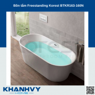 Bồn tắm Freestanding Korest BTKR163-160N