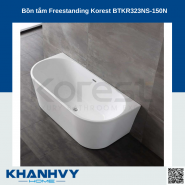 Bồn tắm Freestanding Korest BTKR323NS-150N