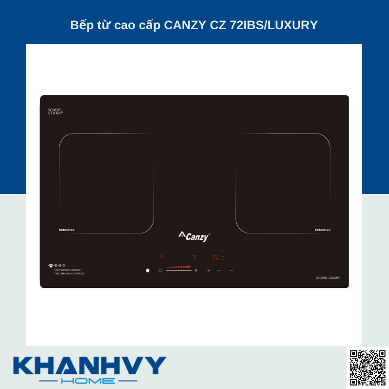 Bếp từ cao cấp CANZY CZ 72IBS/LUXURY