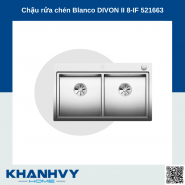 Chậu rửa chén Blanco DIVON II 8-IF 521663