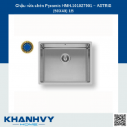 Chậu rửa chén Pyramis HMH.101027901 – ASTRIS (50X40) 1B