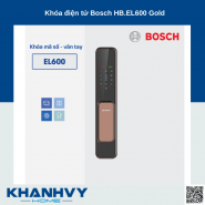 Khóa điện tử Bosch HB.EL600 Gold