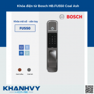 Khóa điện tử Bosch HB.FU550 Coal Ash