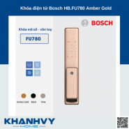 Khóa điện tử Bosch HB.FU780 Amber Gold
