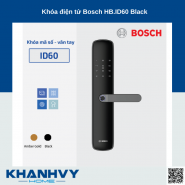 Khóa điện tử Bosch HB.ID60 Black
