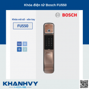 Khóa điện tử Bosch HB.FU550 Drak Coffee