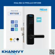 Khóa điện tử PHGLock KR7155B - L App |A