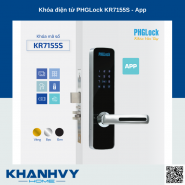 Khóa điện tử PHGLock KR7155S - L App |A