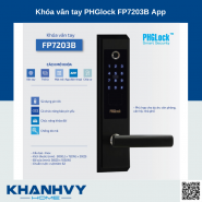 Khóa vân tay PHGlock FP7203B - R App |A