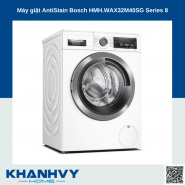 Máy giặt AntiStain Bosch HMH.WAX32M40SG 10kg Series 8