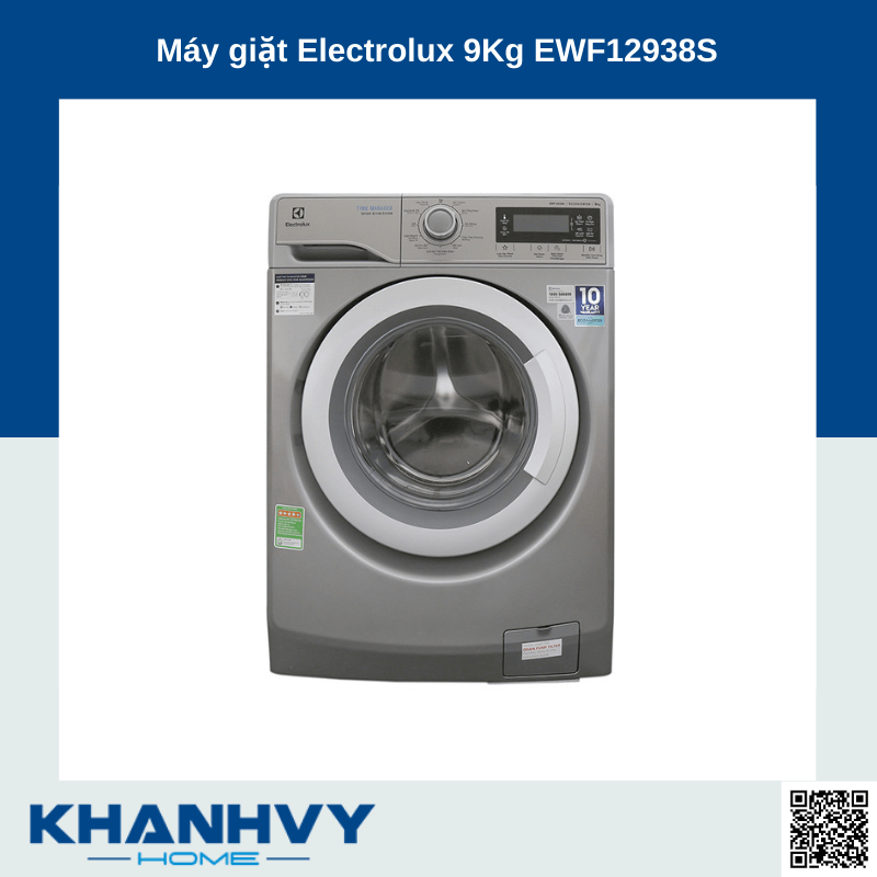 Máy giặt Electrolux 9Kg EWF12938S