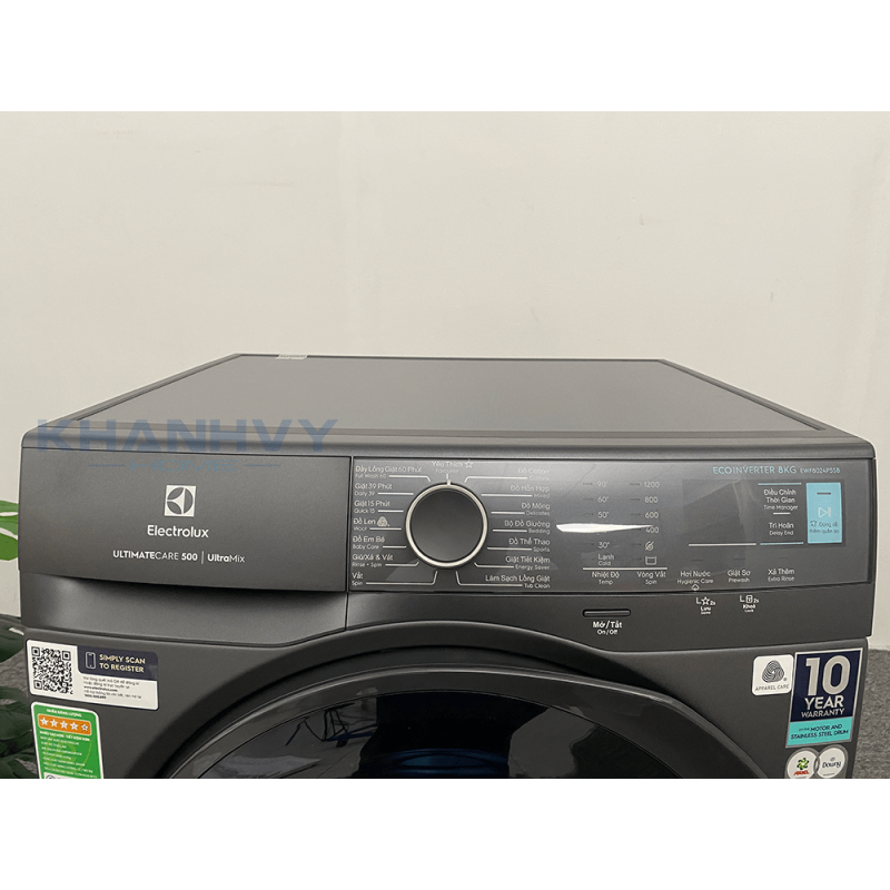 Máy giặt cửa trước 8kg UltimateCare 500 Electrolux EWF8024P5SB