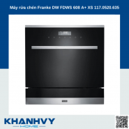 Máy rửa chén Franke DW FDWS 608 A+ XS 117.0520.635