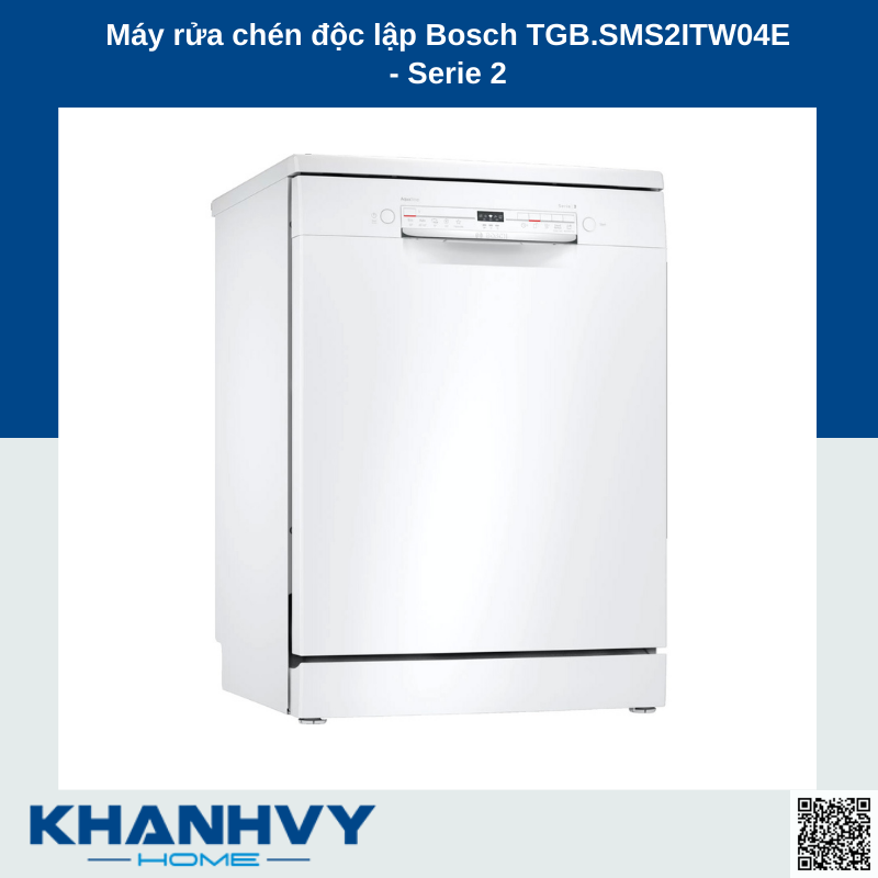 Máy rửa chén độc lập Bosch TGB.SMS2ITW04E - Serie 2