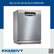 Máy rửa chén độc lập Bosch SMS6ZCI49E -