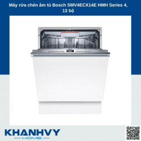 Máy rửa chén âm tủ Bosch SMV4ECX14E HMH Series 4, 13 bộ