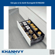 Giá gia vị tủ dưới Eurogold EVM2260