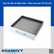 Tấm lót hộc tủ bếp Solid – Màu xám bạc Hafele 547.92.413