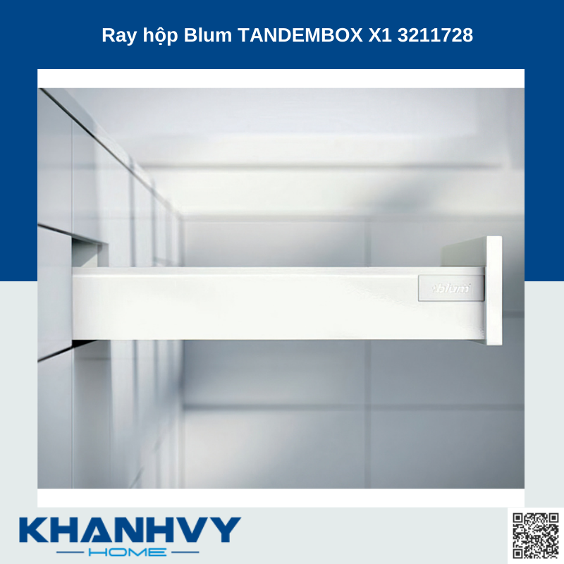 Ray hộp Blum TANDEMBOX X1 3211728