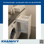 Giỏ đựng đồ giặt - ray hộp giảm chấn cao cấp Eurogold EUA01400