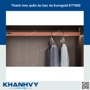 Thanh treo quần áo bọc da Eurogold ETT600
