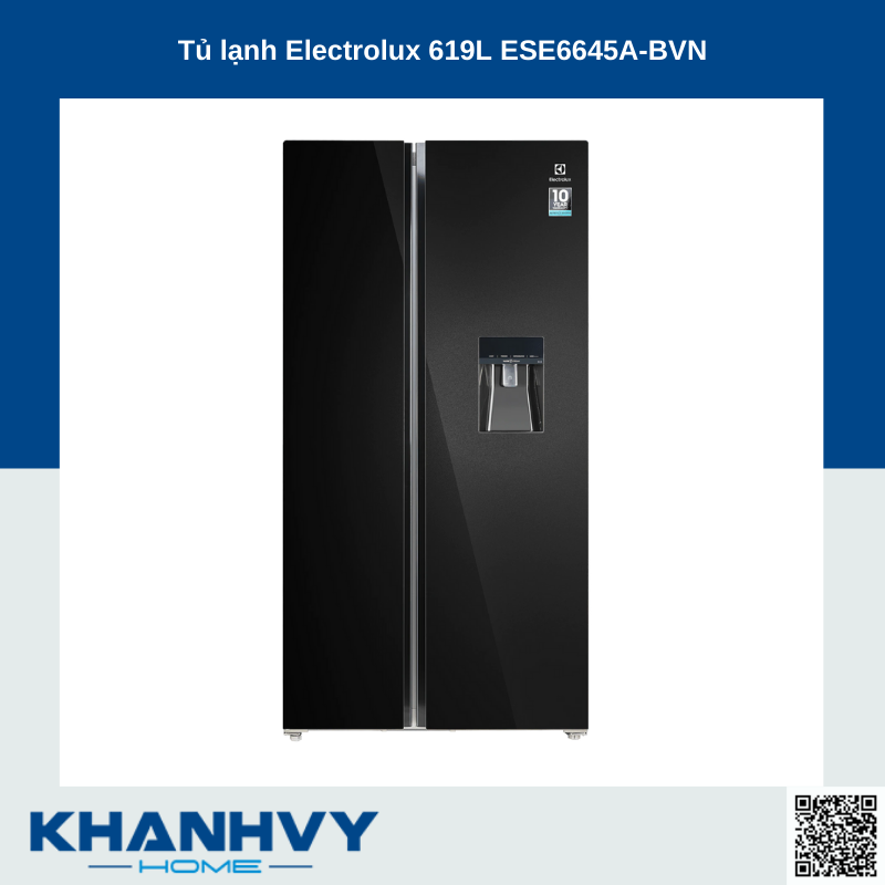 Tủ lạnh Electrolux 619L ESE6645A-BVN |A KT Đà Nẵng
