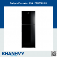 Tủ lạnh Electrolux 256L ETB2802J-H