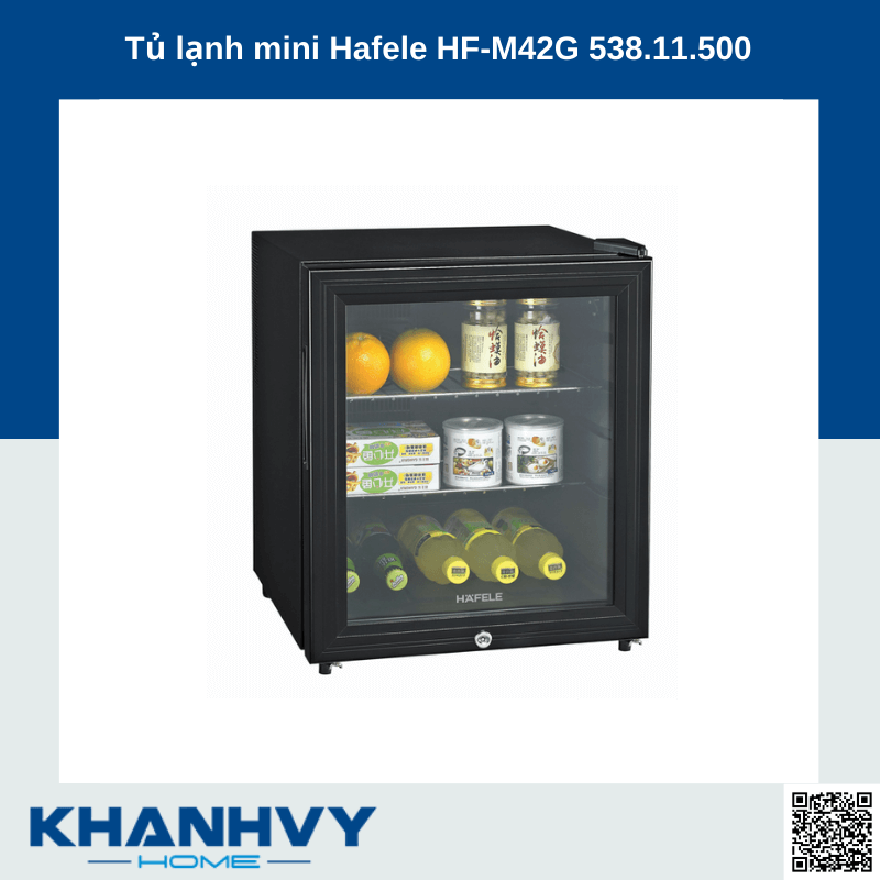 Tủ lạnh mini Hafele HF-M42G 538.11.500