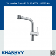 Vòi rửa chén Franke FS SL SP STEEL 115.0370.589