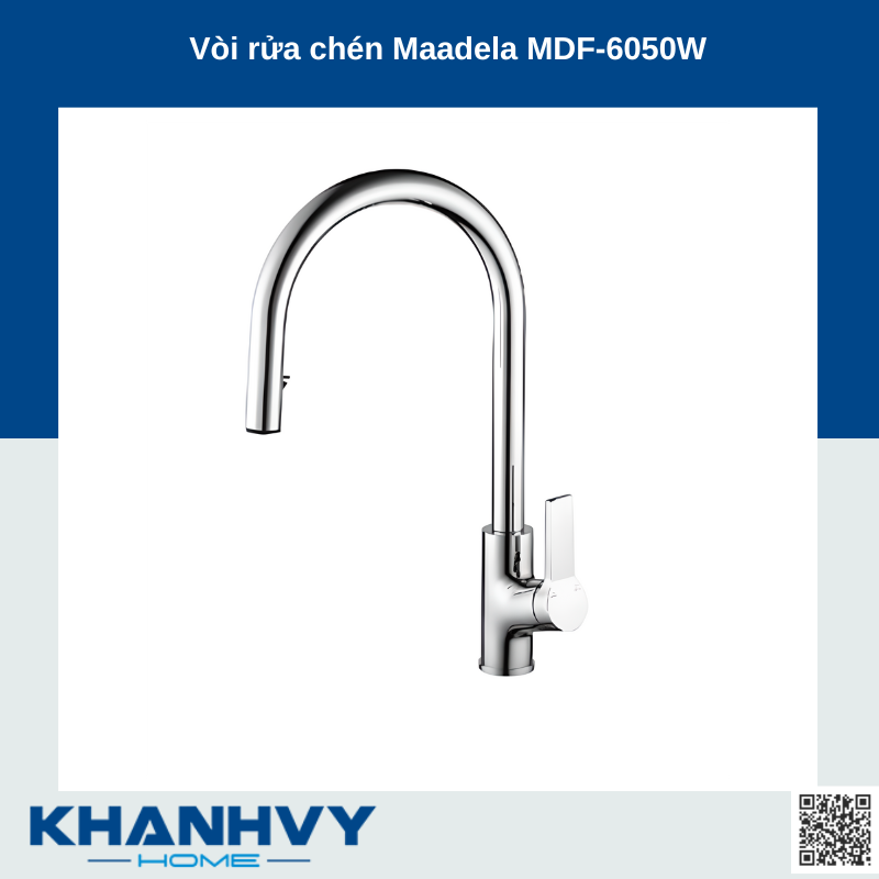 Vòi rửa chén Maadela MDF-6050W