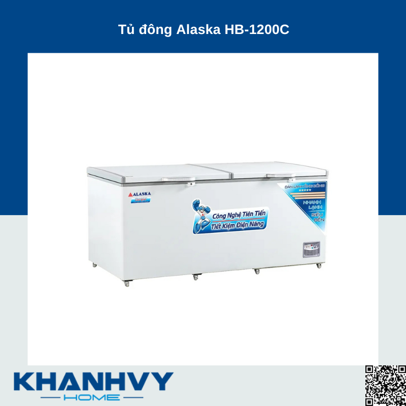 Tủ đông Alaska HB-1200C