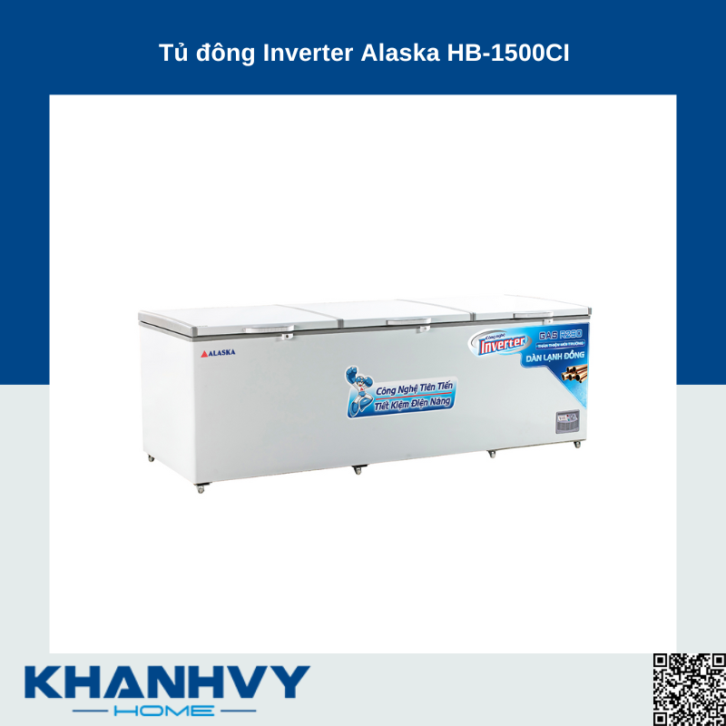Tủ đông Inverter Alaska HB-1500CI