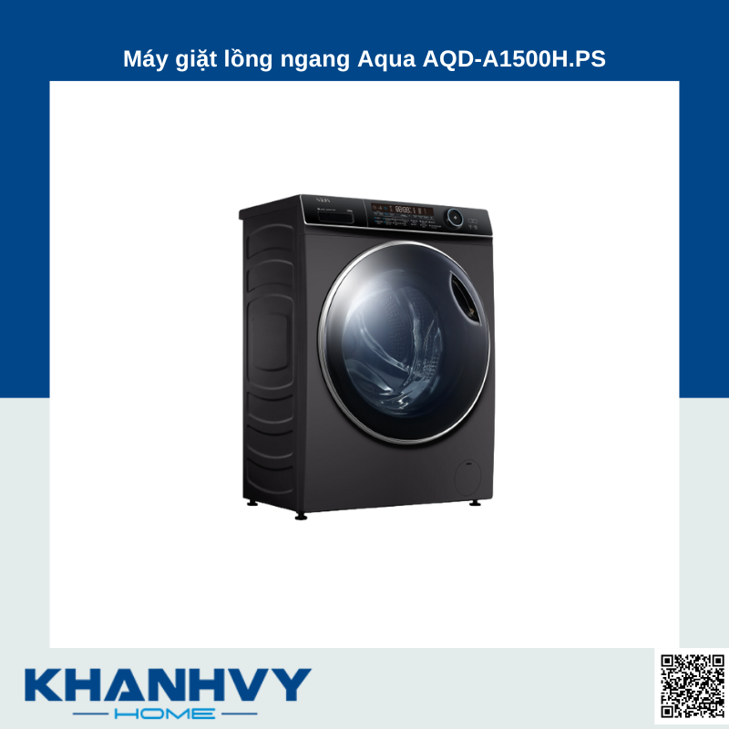 Máy giặt lồng ngang Aqua AQD-A1500H.PS