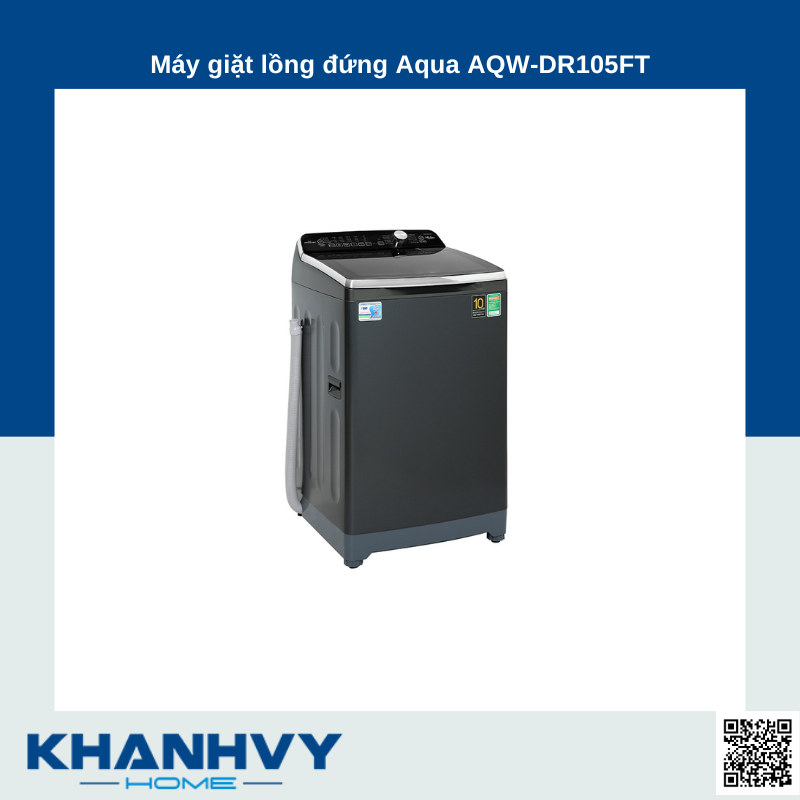 Máy giặt lồng đứng Aqua AQW-DR105FT